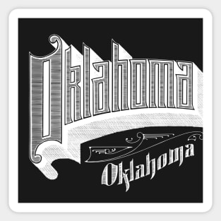 Vintage Oklahoma City, OK Sticker